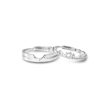 Qing Yi 925 Sterling Silver Rings Unisex