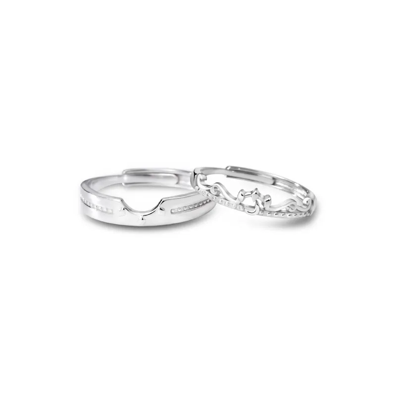 Qing Yi 925 Sterling Silver Rings Unisex-0