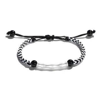 RboySe Colored Glaze Bracelets Unisex