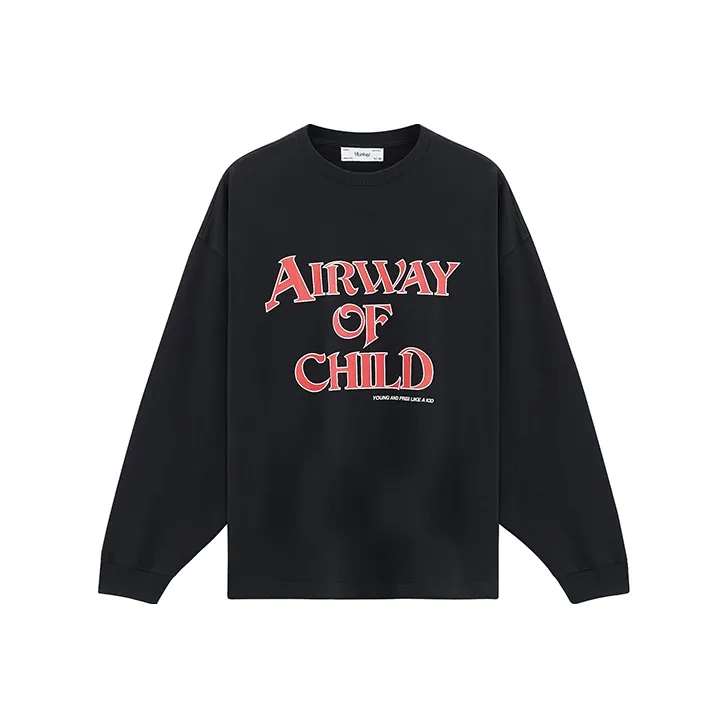 AIRWAY Straight Long-Sleeved T-Shirt Unisex-0