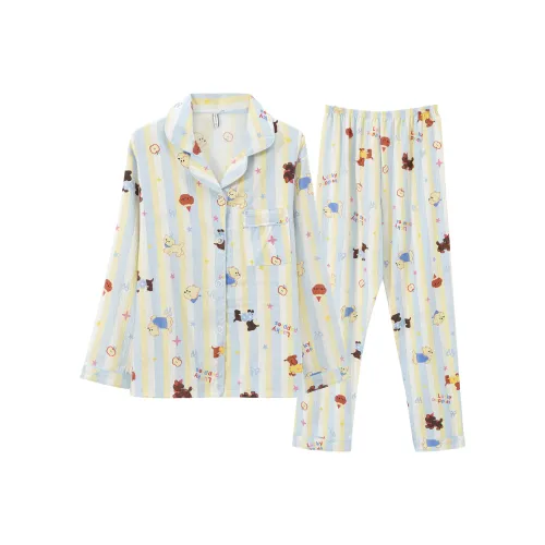 Ta Yan Pajama Set Women's Yellow