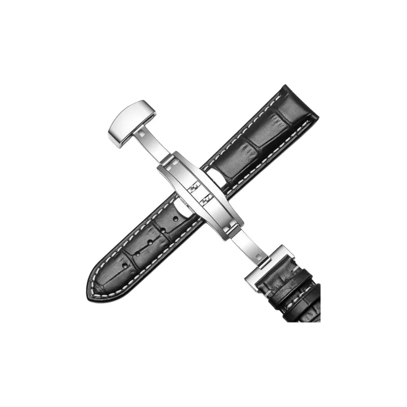 FUDIEN Tissot, Longines, Casio, MIDO, King DW Compatibility Watch Band 185mm Cowhide Leather Material-21