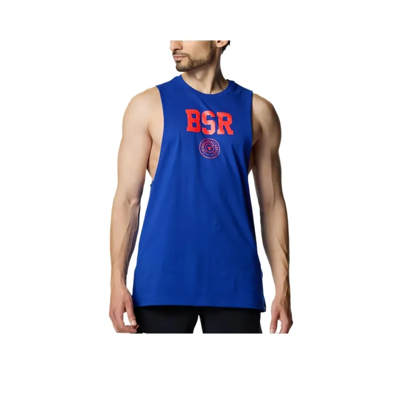 Under Armour ProjectRock Tank Top Men's Royal Team Race Red 400-0