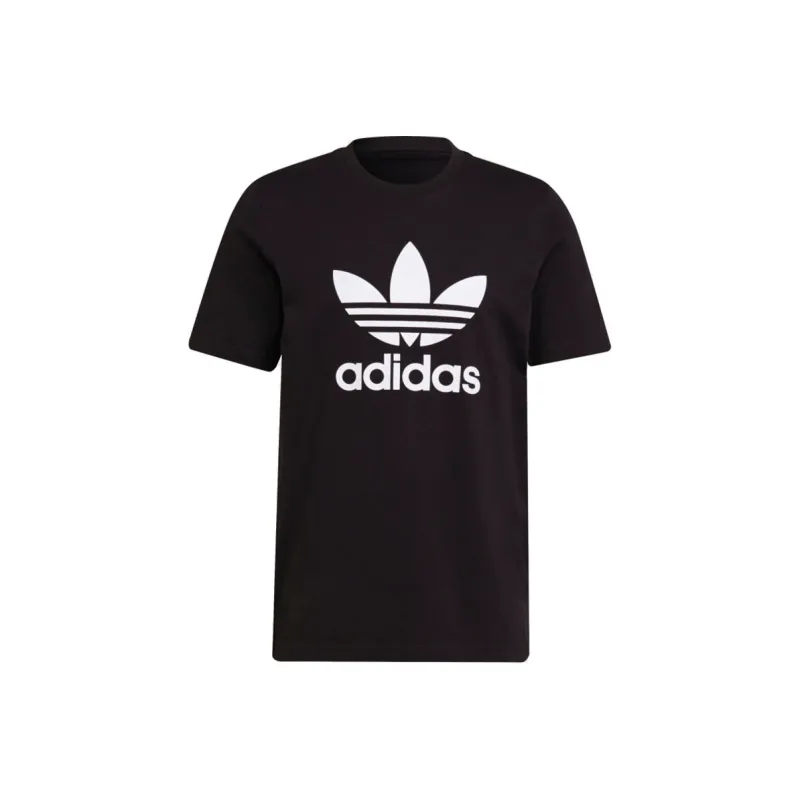 Adidas Originals Trefoil Logo print Cotton T shirt-0