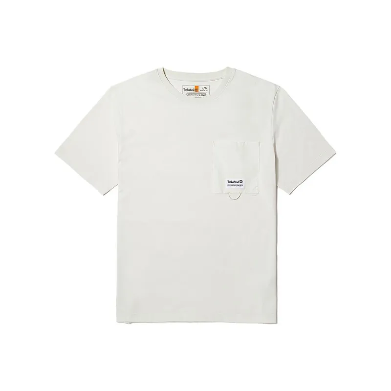 Timberland T Shirts Men Vintage White-0