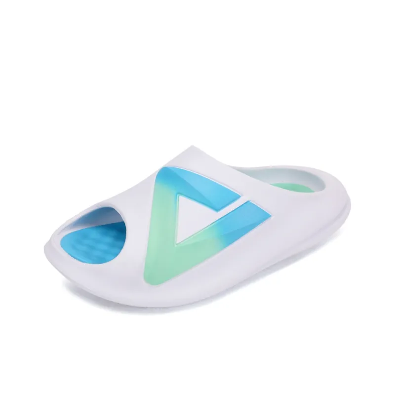 PEAK Very Small Fat Drag Slide Slippers Unisex Pink Blue-1
