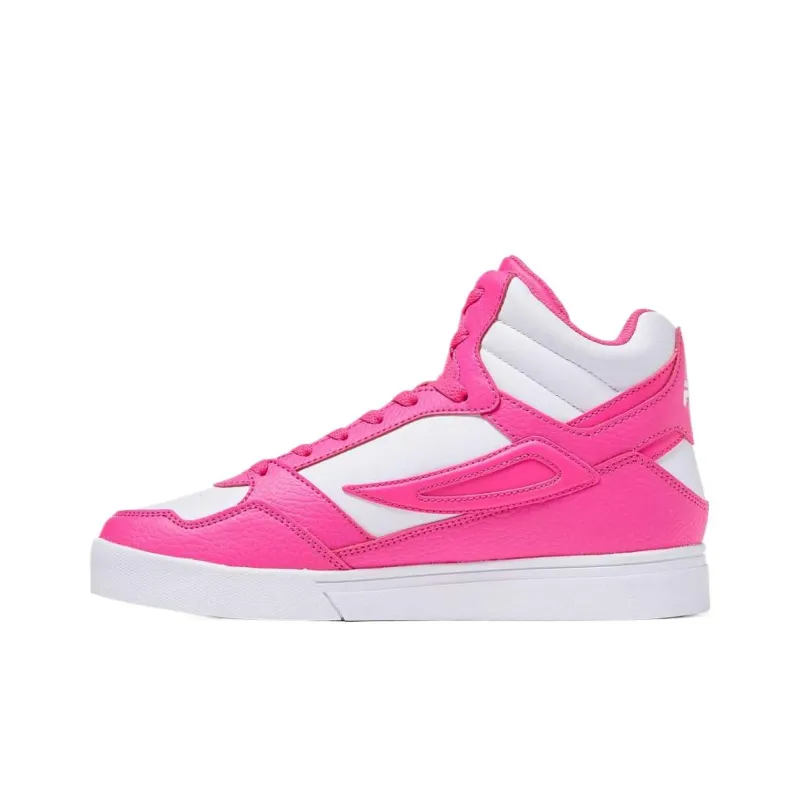 FILA Everge High Top Skateboard Shoes Women's Pink-1