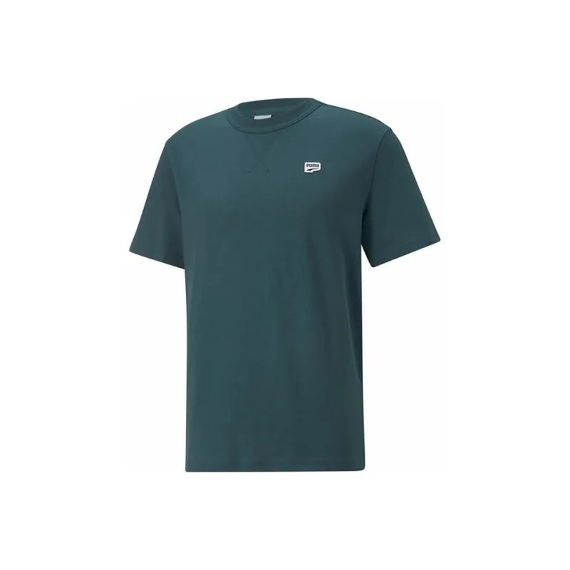 PUMA T-Shirts Men Army Green-0