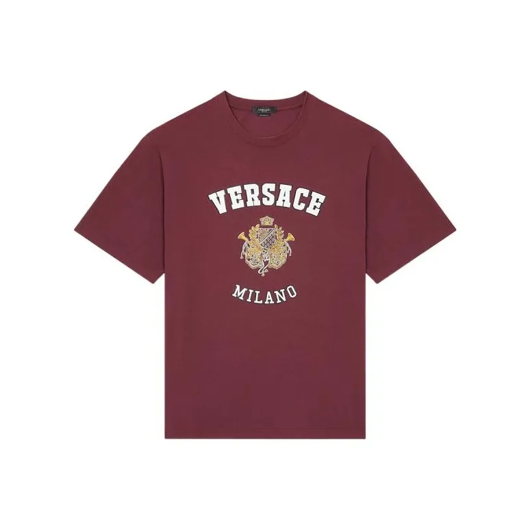VERSACE Varsity Logo Tee-0