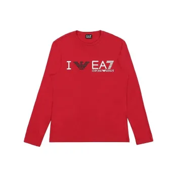 EMPORIO ARMANI T Shirts Men Red
