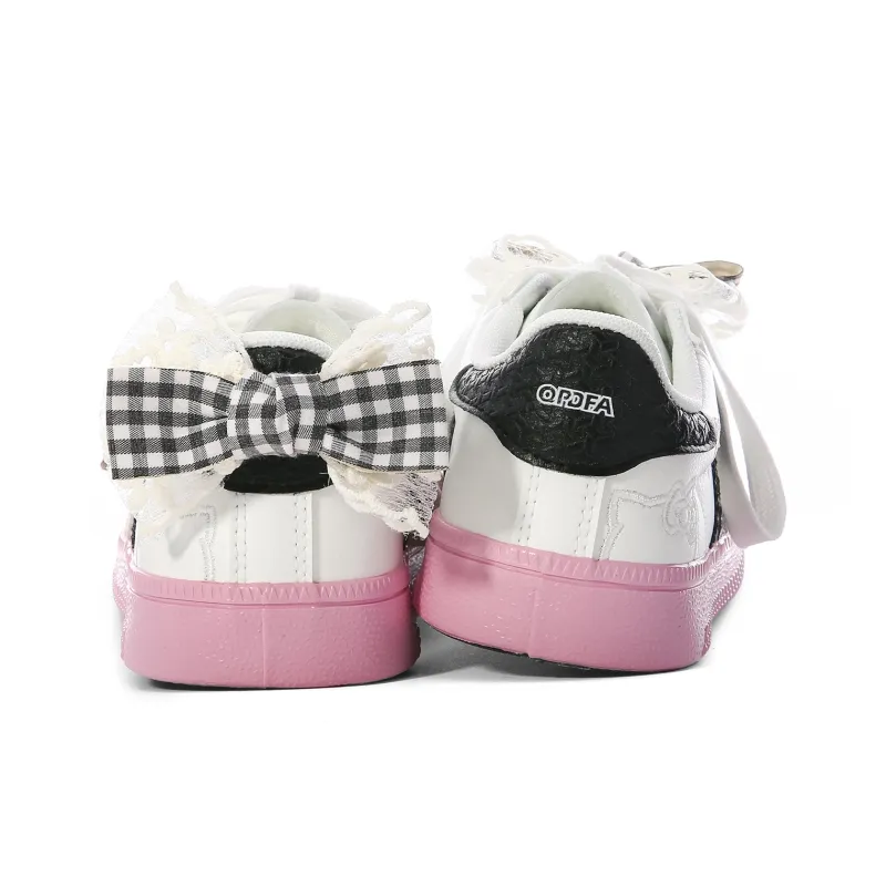 Lovely You Wear resistant And Lightweight Low Top Skateboard Shoes Women's-28