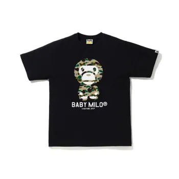 A BATHING APE Sta Camo Baby Milo Tee
