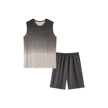 MIIOW Cool One Summer Series Pajama Set Men's Dark Gray