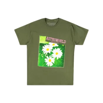 Travis Scott Astroworld Festival Run Flower Tee