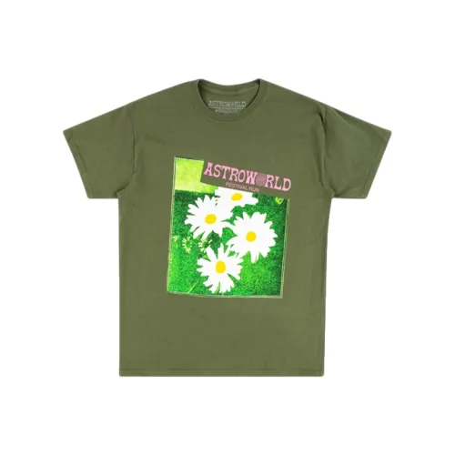 Travis Scott Astroworld Festival Run Flower Tee