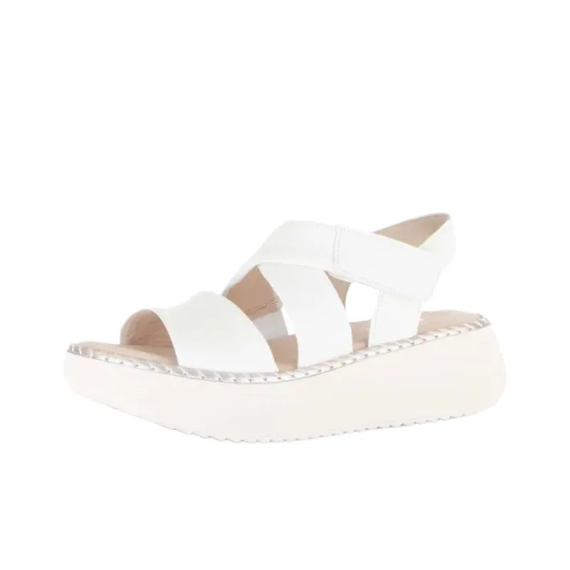 Gabor Fashion Strap Sandals 5.5cm Women's White-2