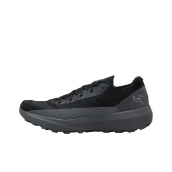 Arcteryx Norvan LD 4 Anti Slip Wear Resistant Low Top Casual Running Shoes Men's Black Gray Color