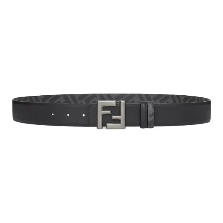 FENDI Ff Squared Reversible Belt-0