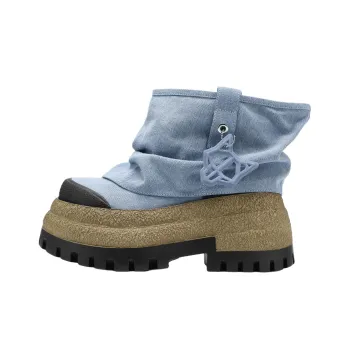 Naked Wolfe Dream Ankle Boots 9cm Women's Blue