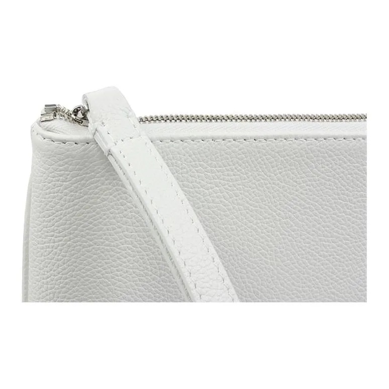 Balenciaga Leather Clutch Women's White & Pink-7