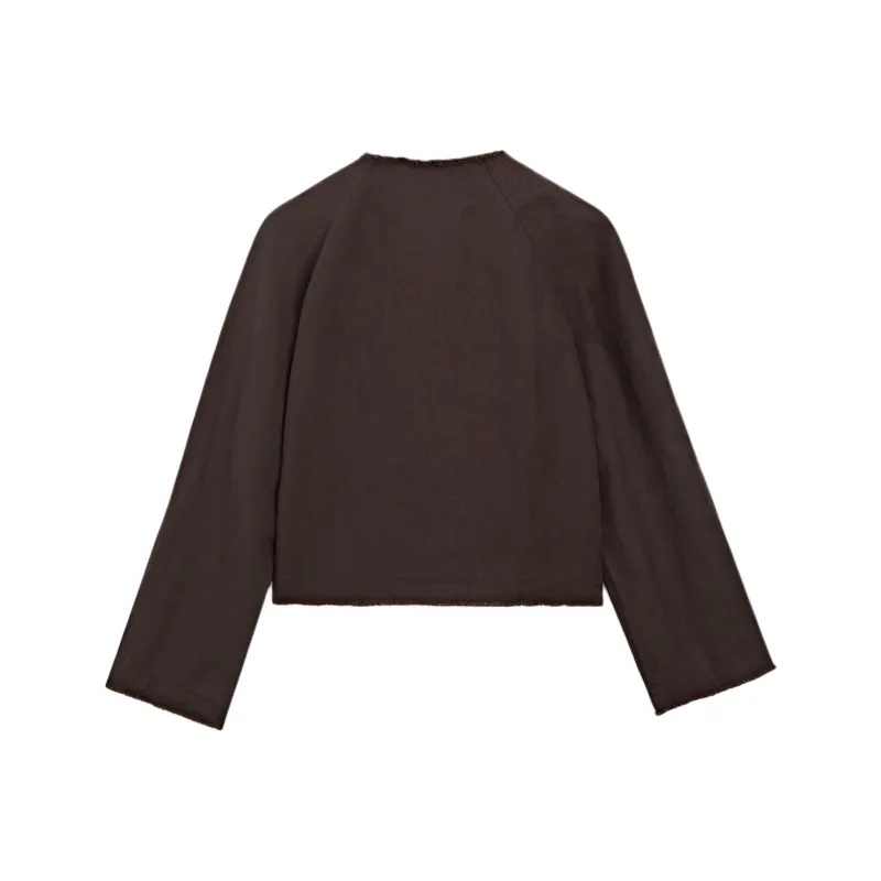 Massimo Dutti Jackets Coats Women's Brown-1