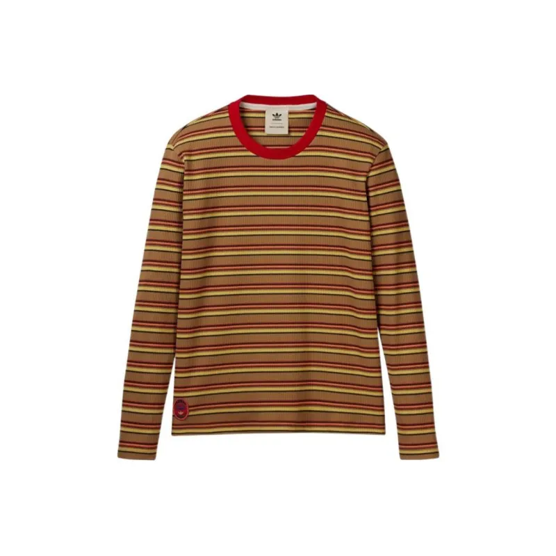 Adidas Originals x Wales Bonner T Shirt Unisex Earth Yellow-0