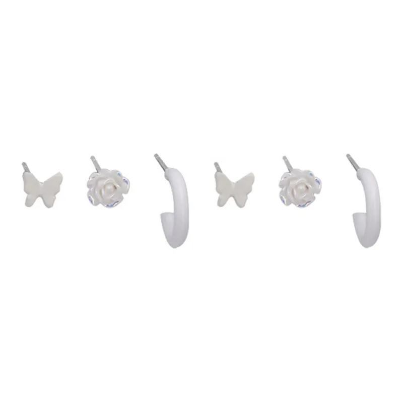 J&KINGLAY Alloy Stud Earrings Women's-0