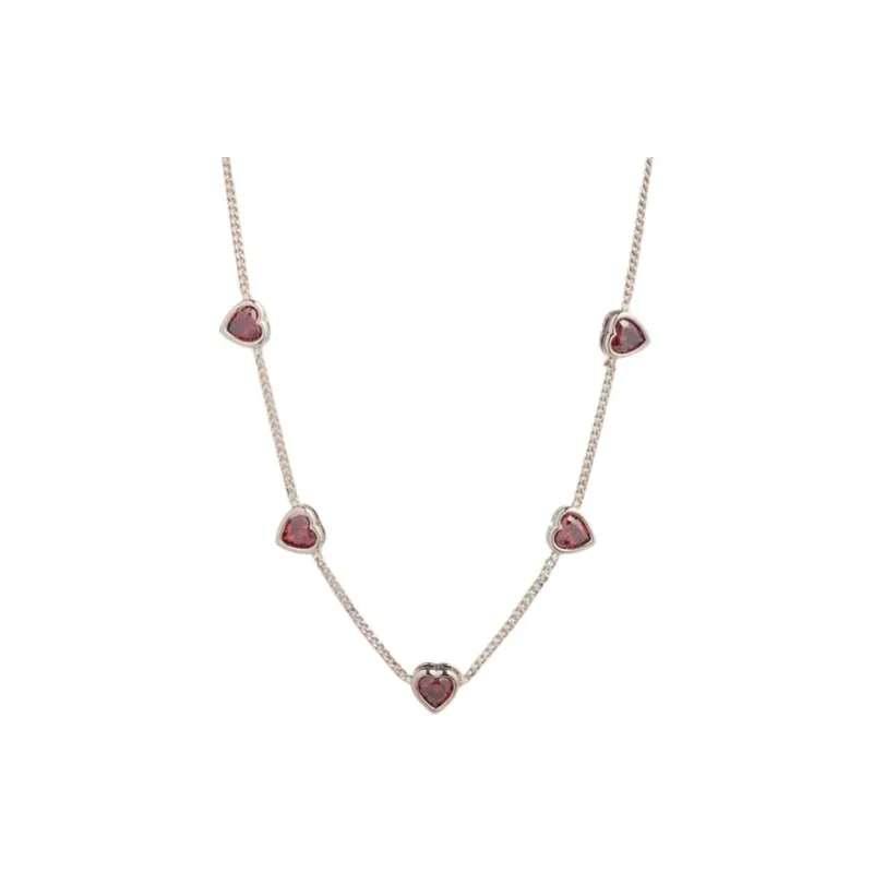 Givenchy Cubic Zircon Metal Necklaces Unisex Gold-0