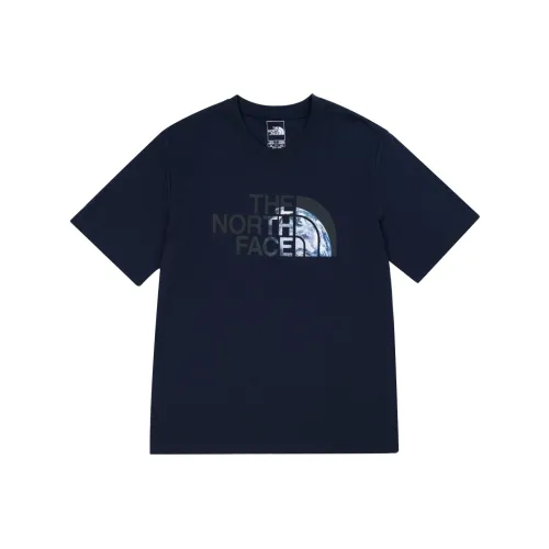 THE NORTH FACE Earth Printing SS22 T Shirt Men's Navy Blue