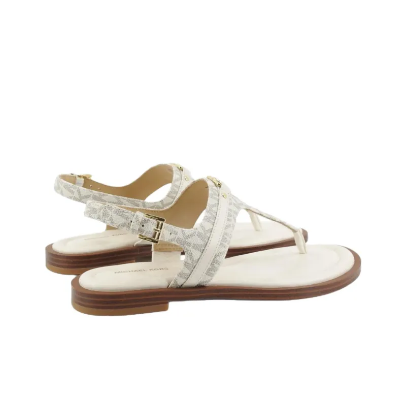 MICHAEL KORS Mandy Strap Sandals Women's Light Beige-3