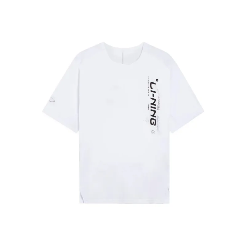 LiNing Raglan Sleeve T Shirt Men's White-0