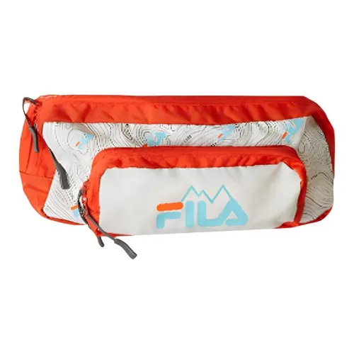 FILA Nylon Sling Bag Fanny Pack Shoulder Bag Regular Unisex Orange