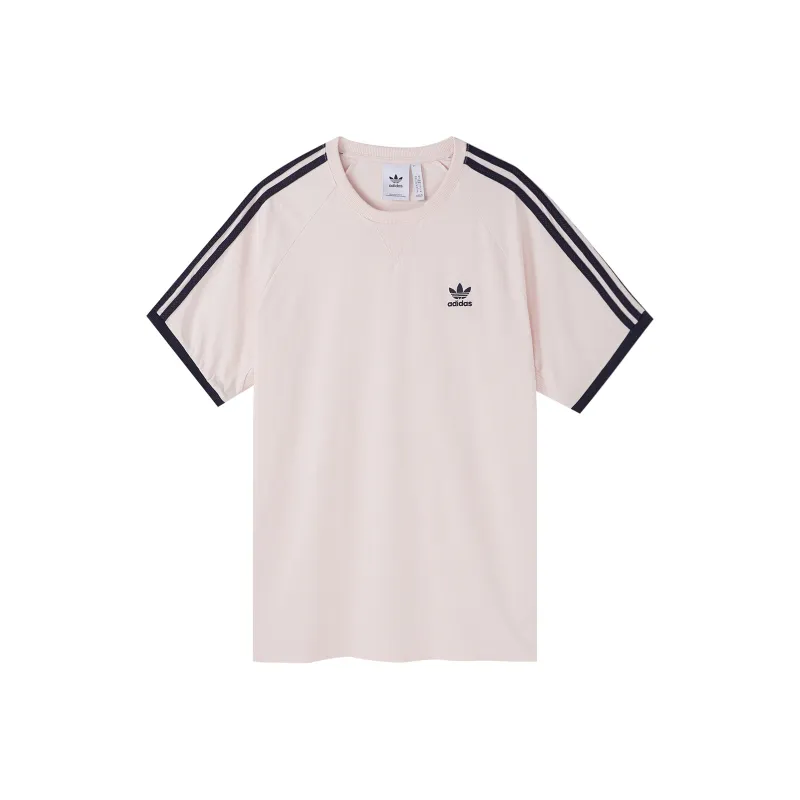 Adidas Originals SST 3 STRIPES T Shirt Men's Quartz Color-0
