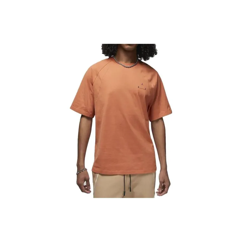 Nike T-Shirts Men Orange-0