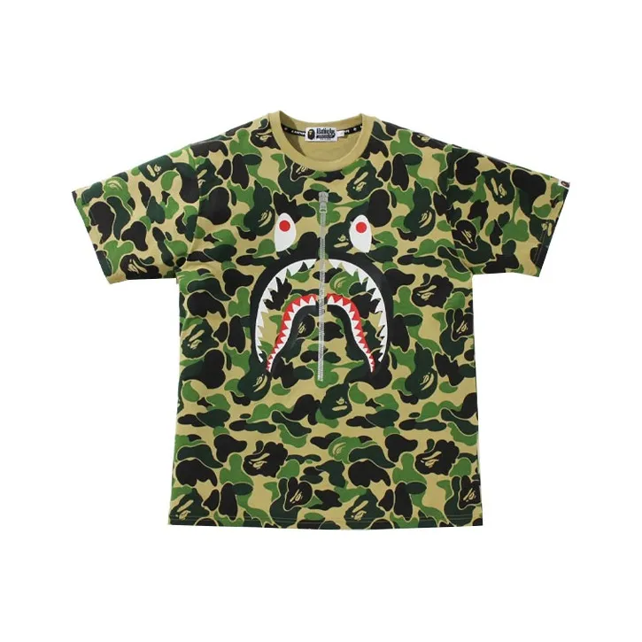 Bape Big Abc Camo Shark Tee-0