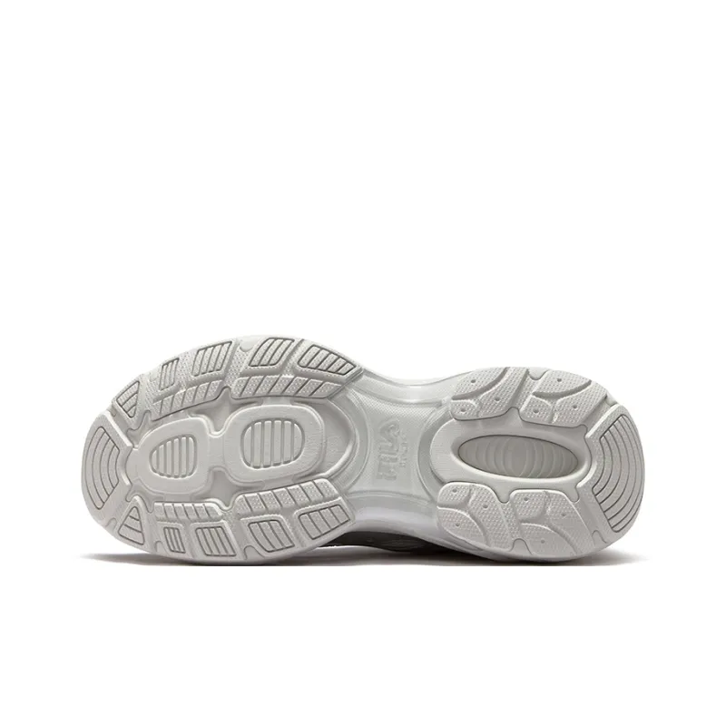FILA FUSION BUZZARD II Meteorite Shoes 2nd Generation Low Top Chunky Sneakers Men's White Gray-4
