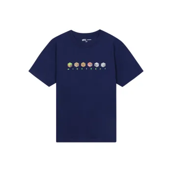 UNIQLO x Minecraft SS22 T-Shirt Unisex Blue