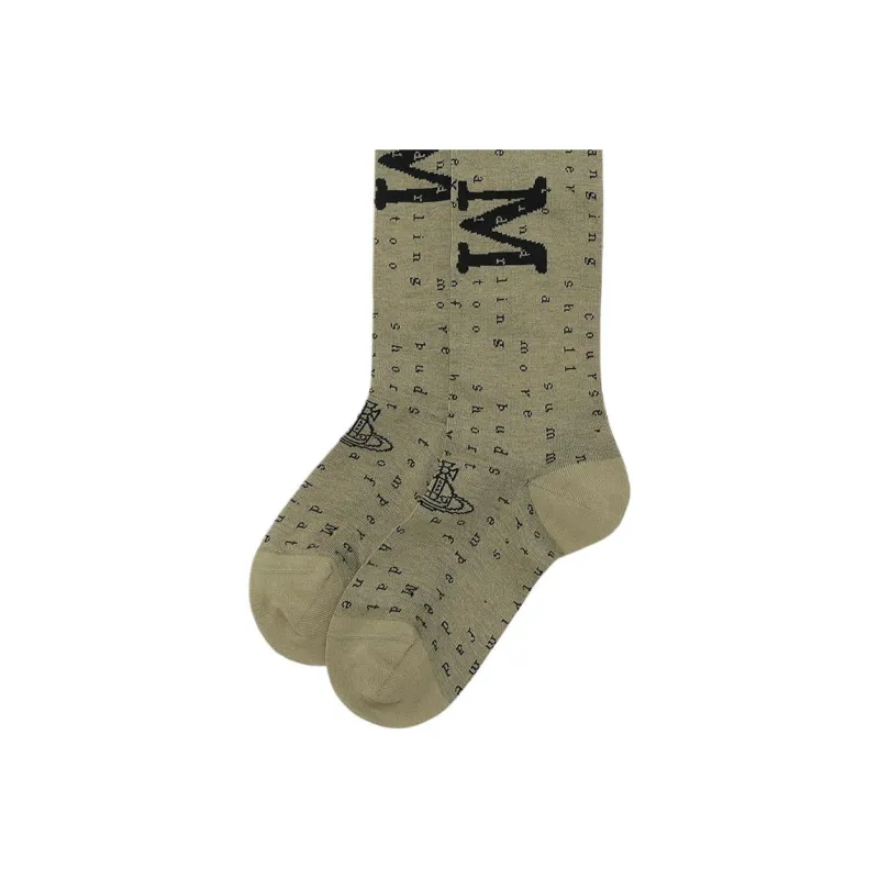 Vivienne Westwood Summer Knee-High Socks Women's Green-2