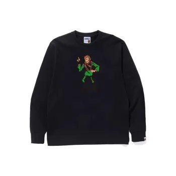 A BATHING APE Graphic L/S Tee