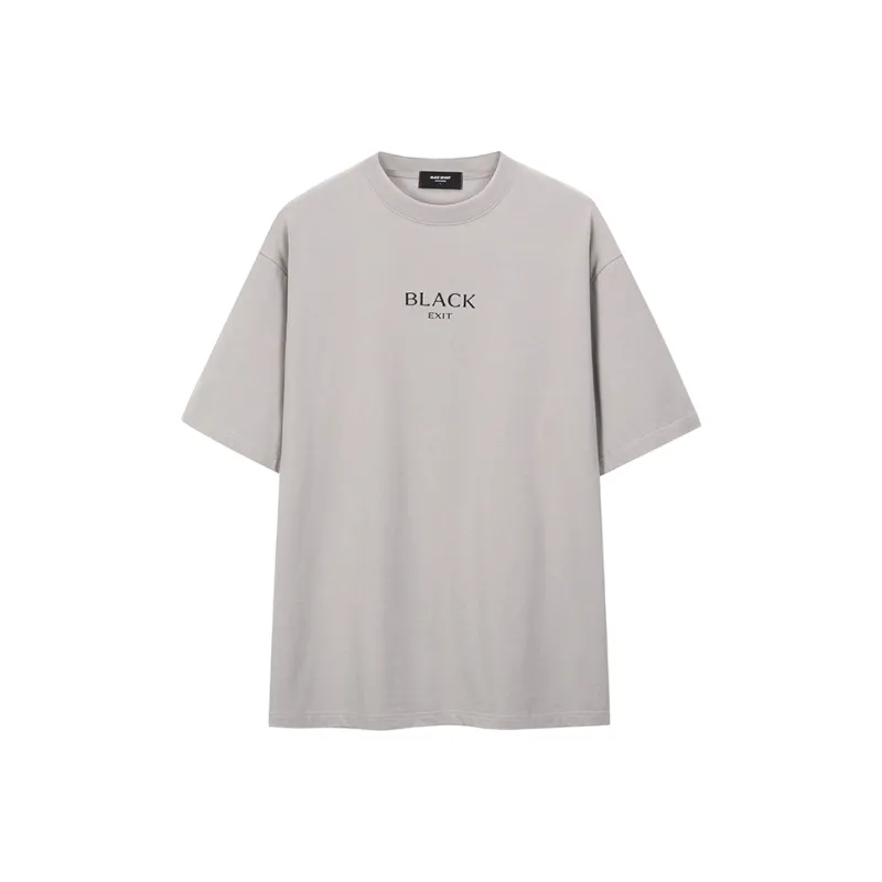 BLACK OF EXIT T Shirts Men-5