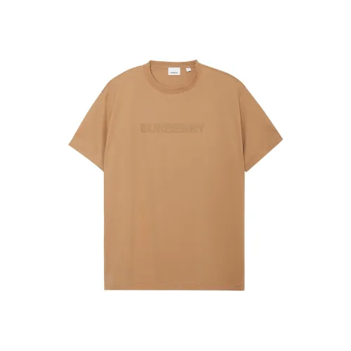 Burberry Logo Print Cotton Oversized T shirt