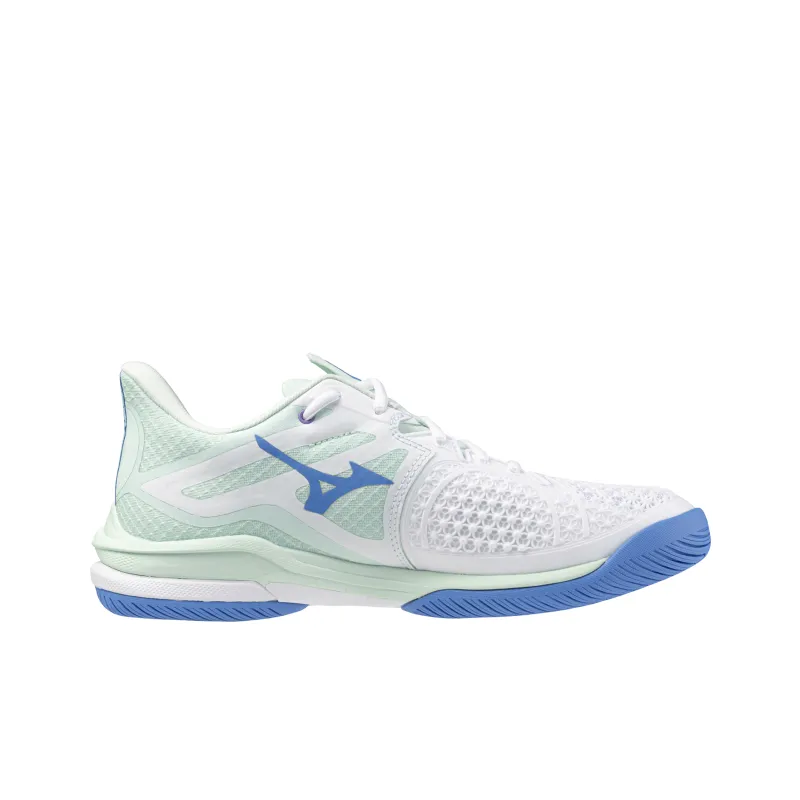Mizuno Wave Exceed Tour 6 Abrasion Resistant Low Top Tennis Shoes Unisex White-1
