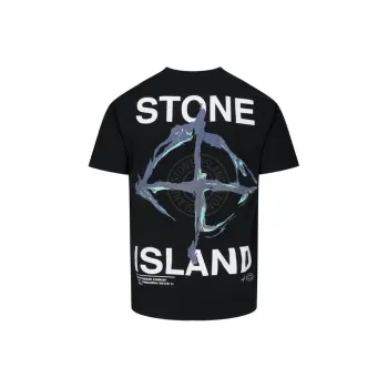 STONE ISLAND T Shirt Men's Black
