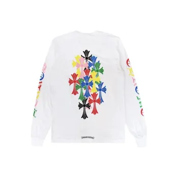 Chrome Hearts Multi Color Cross Cemetery L/S T shirt