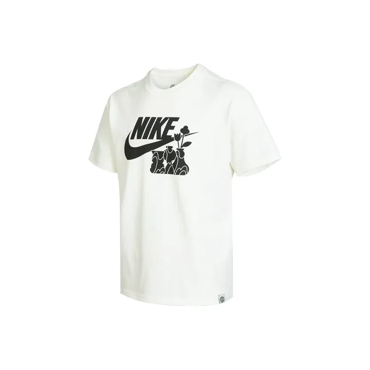 Nike T Shirts Men White-0
