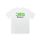 Pure White Black Green Color Block Logo