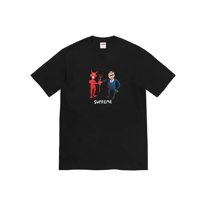 Supreme Business Tee Light Pink-2