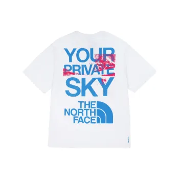 THE NORTH FACE Cang Shi One Tree Collaboration Spring And Summer Natural Journey Collection SS22 T Shirt Unisex White