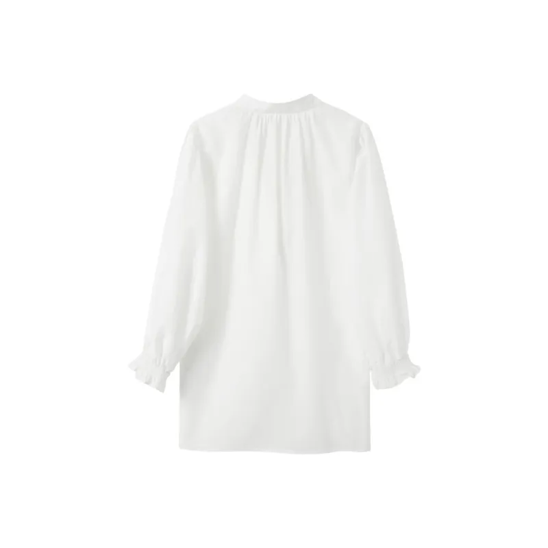 3COLOUR Shirt Women's Pearl White-1