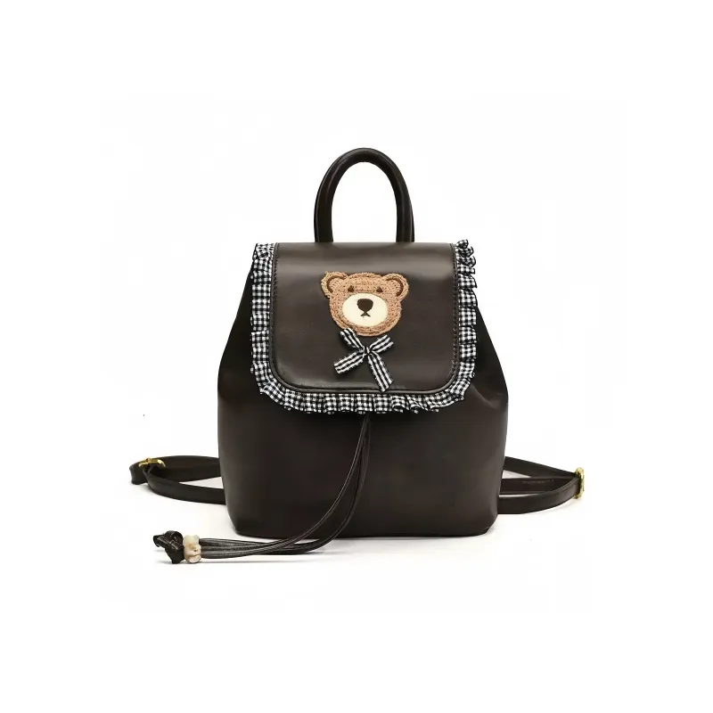 ResNonverba PU Backpack Women's Multicolor-4